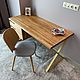 Loft-style desktop (Zilart residential complex project). Tables. Mebel na zakaz U.LOFT. My Livemaster. Фото №5