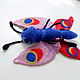 Butterfly felting hand toy, glove doll, puppet theater. Puppet show. AnzhWoolToy (AnzhelikaK). My Livemaster. Фото №4