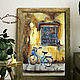 Painting: painting watercolor pastel city landscape BICYCLE STORIES. Pictures. pictures & decor of TanyaSeptember. My Livemaster. Фото №6