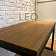 Стол из дуба LF-216. Столы. Leo-loft. Ярмарка Мастеров.  Фото №4