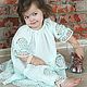 Dress for a little girl from a set of bow family'Menta Mamma'. Dresses. Aleksandra Majskaya. Online shopping on My Livemaster.  Фото №2