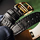 Order Jaeger-LeCoultre Custom-made Crocodile Leather Watch Strap. brusnitcyn-art. Livemaster. . Watch Straps Фото №3