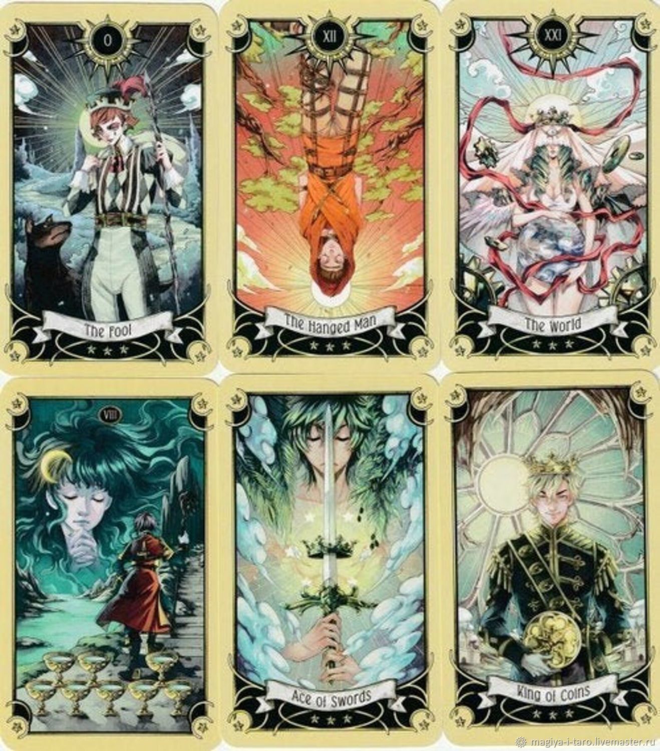 Таро Мистическая Манга. Mystical Manga Tarot в интернет-магазине Ярмарка  Мастеров по цене 1300 ₽ – SJPTSRU | Карточные игры, Владивосток - доставка  по ...