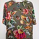 Винтаж: Блузка Luisa Viola, размеры: М, L, XL, 2XL, 3XL. Блузки винтажные. Елена. Ярмарка Мастеров.  Фото №6