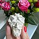 Винтаж: Курительная трубка "Профиль", алебастр, Европа. Сувениры винтажные. Светлана Воробьева. Интернет-магазин Ярмарка Мастеров.  Фото №2