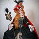 Veronica Cappuccetto Rosso (Вероника Красная Шапочка). Интерьерная кукла. Оксана Ладная (Ladnaya). Ярмарка Мастеров.  Фото №4