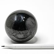 Сувениры и подарки handmade. Livemaster - original item Shungite ball polished 3 cm massage ball. Handmade.