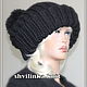 Шапки " Альбина" (шапка женск, шапка вязан). Шапки. Ирина(shvilinka.knit). Ярмарка Мастеров.  Фото №4