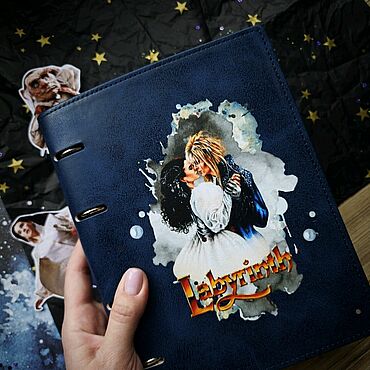 Канцелярские товары ручной работы. Ярмарка Мастеров - ручная работа Планер "Labyrinth" (Лабиринт), Дэвид Боуи. Handmade.