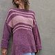 Soft long oversize Merino sweater with sequins. Sweaters. svetlana-sayapina. Online shopping on My Livemaster.  Фото №2