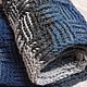 Комплект вязаный ( шапка+шарф) для мужчин. . Olga Maree - Стильное вязание. Интернет-магазин Ярмарка Мастеров.  Фото №2