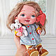 Dolls and dolls: textile doll Bunny. Dolls. Dolltime 14. My Livemaster. Фото №4