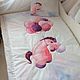 Baby cot sets for the youngest and older children, Linen in the crib, Orekhovo-Zuyevo,  Фото №1