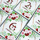 Room on the table 'Roses'. Card. Evrica (Evrica). Online shopping on My Livemaster.  Фото №2