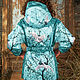 КУРТКА "ВАРЕНЬКА. ЖУРАВЛИ”. Куртки. Душегрея - Дизайнерская одежда (dushagreya). Ярмарка Мастеров.  Фото №5