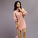 Pink Angora Sweater Dress. Dresses. SHAPAR - knitting clothes. My Livemaster. Фото №5