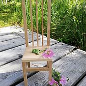 Кресло для кукол из массива сосны