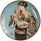 Винтаж: Тарелка Joseph Leyendecker «Mother's Day», 1977 г. США, Тарелки декоративные винтажные, Москва,  Фото №1