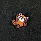 The icon is a Red Panda, Badge, Lodeynoye Pole,  Фото №1