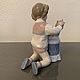 Винтаж: LLADRO 6635 фарфоровая статуэтка Мой милый щенок. Статуэтки винтажные. Коллекция Frau Burd. Ярмарка Мастеров.  Фото №4