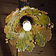 A bouquet of oak leaves lamp for porch. Ceiling and pendant lights. Elena Zaychenko - Lenzay Ceramics. Online shopping on My Livemaster.  Фото №2