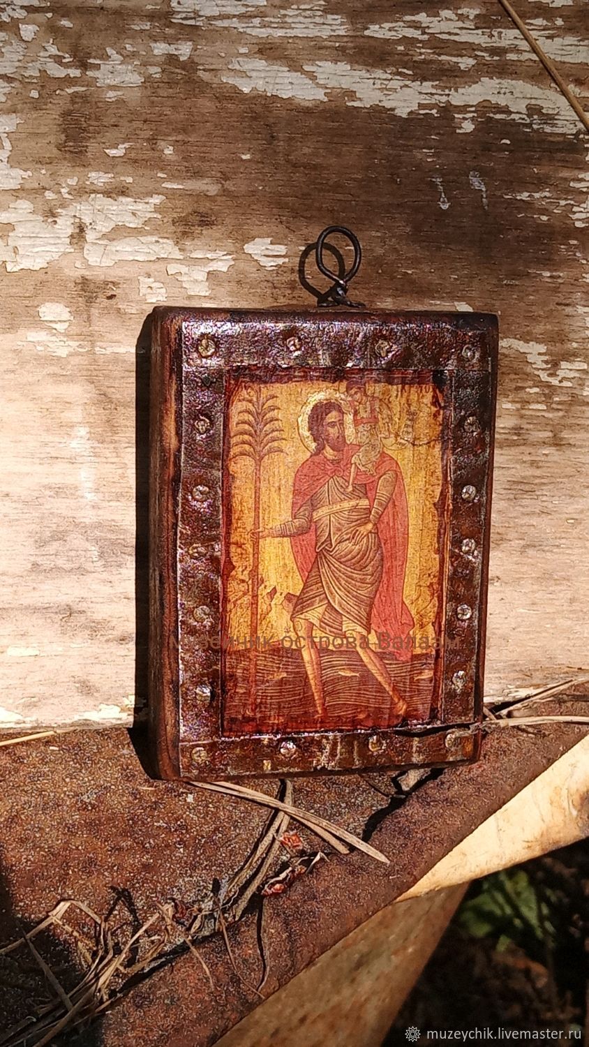 Святой Христофор редкая икона в подарок мужчине женщине. Иконы Валаам ...