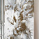 Большая абстракция в интерьер 100х70 см "SHINING MARBLE 2". Картины. Дизайнерские картины Елены Хухаревой. Ярмарка Мастеров.  Фото №6