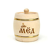 Посуда handmade. Livemaster - original item Cask for linden honey. a wooden keg. Art.7018. Handmade.