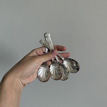 Винтаж ручной работы. Ярмарка Мастеров - ручная работа Винтаж: Чайные ложки. Handmade.