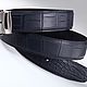 Ремень из кожи крокодила, ширина 3,9 см IMA3118VC. Ремни. CrocShop товары из экзотической кожи. Ярмарка Мастеров.  Фото №8