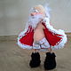 Santa Claus with a light ) - crochet toy Santa Claus. Stuffed Toys. Warm toys. Online shopping on My Livemaster.  Фото №2