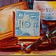Картина маслом "Натюрморт со свечой" 40 на 50. Картины. Светлана Разумова. Интернет-магазин Ярмарка Мастеров.  Фото №2