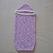 Работы для детей, handmade. Livemaster - original item Knitted by hand, envelope for baby. Handmade.
