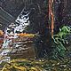  Ночь в лесу пейзаж маслом. Картины. Картины настроения Василия Черных (kartiny-nastroeniya-vasiliya-chernyh). Ярмарка Мастеров.  Фото №6