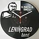 Watch from a vinyl record ' Leningrad Group', Vinyl Clocks, Kovrov,  Фото №1