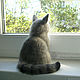 Order Cat Bonya photos, felted cat portrait likeness. Woolen Zoo. Livemaster. . Felted Toy Фото №3