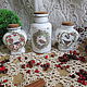 Three tiny jars of pepper Shabby, Jars, Voronezh,  Фото №1