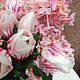 "Нежная сирень"-букет в вазе в имитации воды. Букеты. Flowers16kzn-. Ярмарка Мастеров.  Фото №4