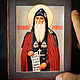 Wooden icon 'St. Anthony of the Caves', Icons, Simferopol,  Фото №1