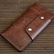 Лонгер. Кошельки. Vintage Leather. Интернет-магазин Ярмарка Мастеров.  Фото №2