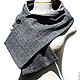 The scarf woolen PATCHWORK. Scarves. Live Clothing  ZHANNA KHANDRYKA (khandryka). My Livemaster. Фото №4