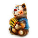 Ceramic figurine 'Cat with accordion'. Figurine. aboka. My Livemaster. Фото №5