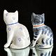 Винтаж: Кот кошка фарфор Rye Pottery Handmade England Англия 12. Статуэтки винтажные. ВИНТАЖНЫЙ ПРОМЕНАД. Ярмарка Мастеров.  Фото №5