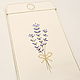Футрял для очков "Lavender Dream",  экокожа. Очечник. Marengo Stitches. Ярмарка Мастеров.  Фото №5