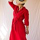 Льняное платье Леди. Платья. Simply Wear by Di (Prokhorova Diana). Ярмарка Мастеров.  Фото №4