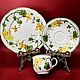Винтаж: Чайное трио Герань Geranium от Villeroy&Boch, Кружки винтажные, Воронеж,  Фото №1