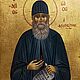 Рукописная икона Св. Паисий Святогорец, скит Св. Анны, Афон, Греция. Иконы. Будь собой!. Ярмарка Мастеров.  Фото №4