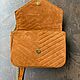 Order Suede bag with Sand fringe over the shoulder. Katorina Rukodelnica HandMadeButik. Livemaster. . Classic Bag Фото №3