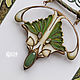  ' Ginkgo' Art Nouveau. Pendant. House Of The Moon Dew. My Livemaster. Фото №6