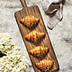 Order Board to serve hors d'oeuvres 'Antipasti'. Foxwoodrus. Livemaster. . Cutting Boards Фото №3